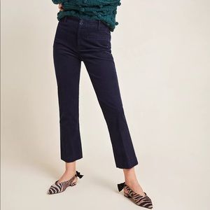 The Essential Corduroy Cropped Flare Trousers